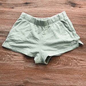 The North Face Light Green Athletic Shorts